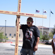 Immigrant rights activists held a vigil outside of Adelanto Detention Center on Sunday, June 25. / Photo: Mariah Castañeda